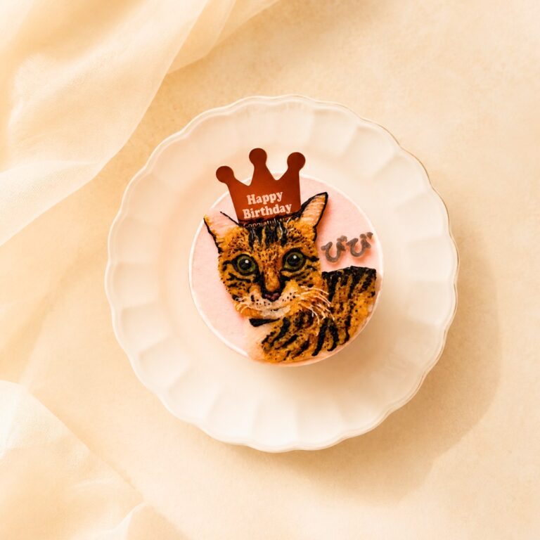 猫用オーダーケーキ 似顔絵｜LOULOU PETCAKE