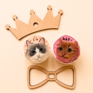猫用カップケーキ 似顔絵｜LOULOU PETCAKE