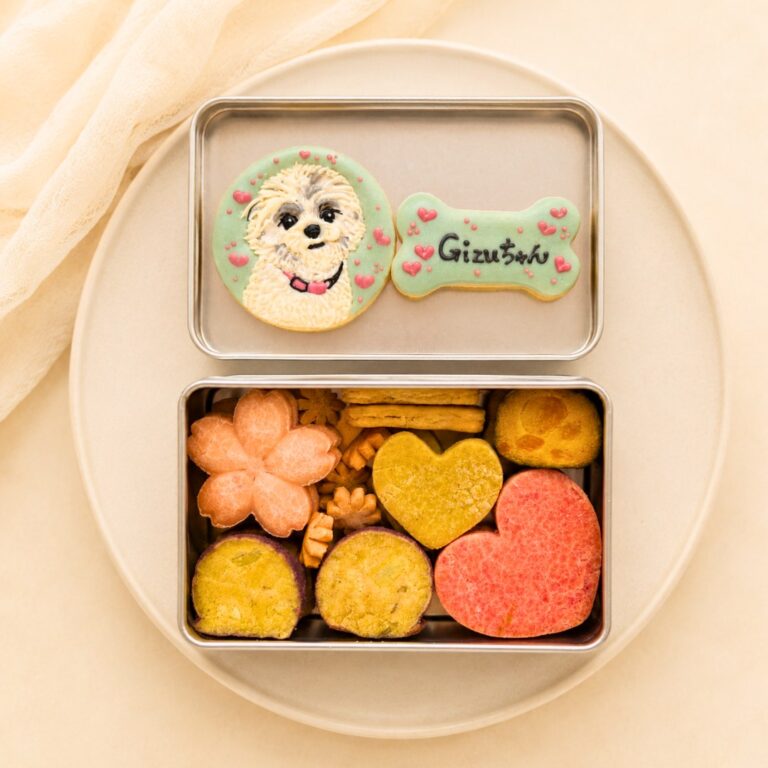 犬用クッキー缶｜LOULOU PETCAKE