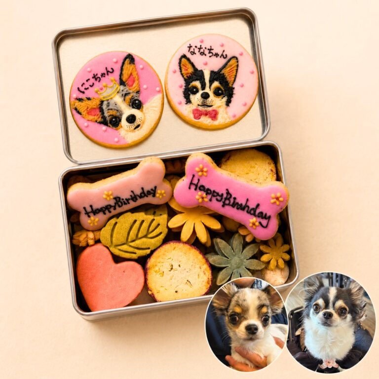 犬用クッキー缶｜LOULOU PETCAKE