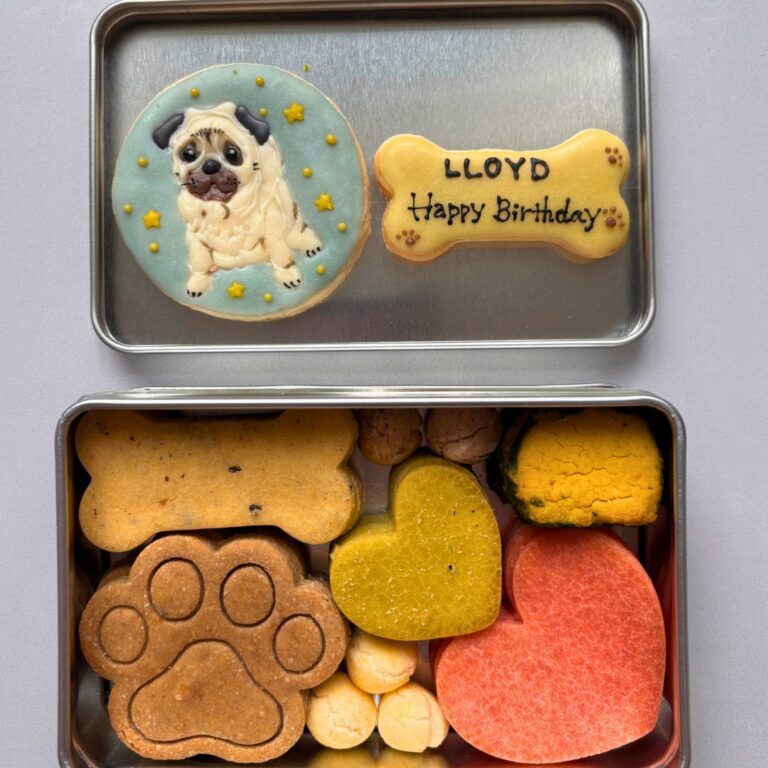 犬用クッキー缶｜LOULOU PETCAKE
