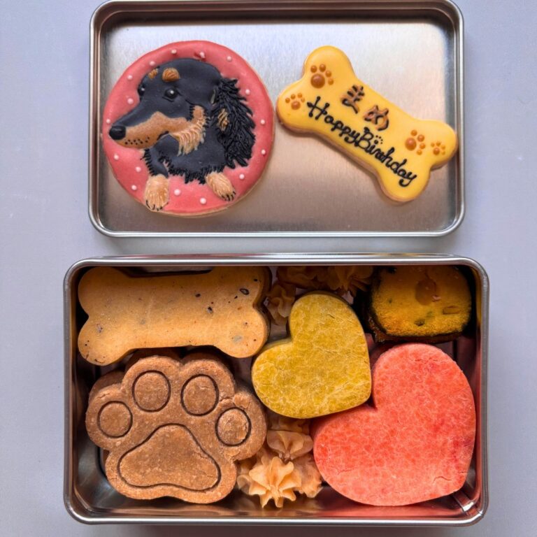 犬用クッキー缶｜LOULOU PETCAKE