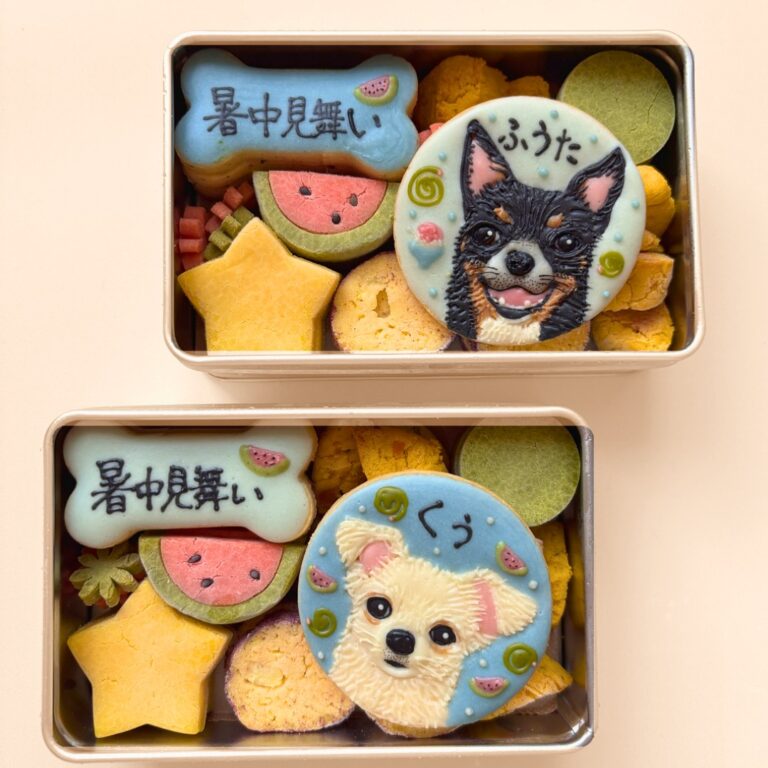 犬用クッキー缶｜LOULOU PETCAKE
