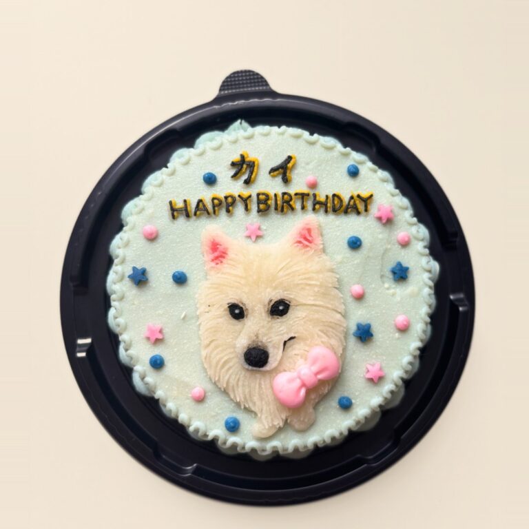 犬用オーダーケーキ 似顔絵｜LOULOU PETCAKE